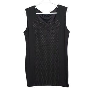 Torrid 3 Size 3X Dress Micro Studded Jersey Knit Shaped Fit Lined Sleeveless